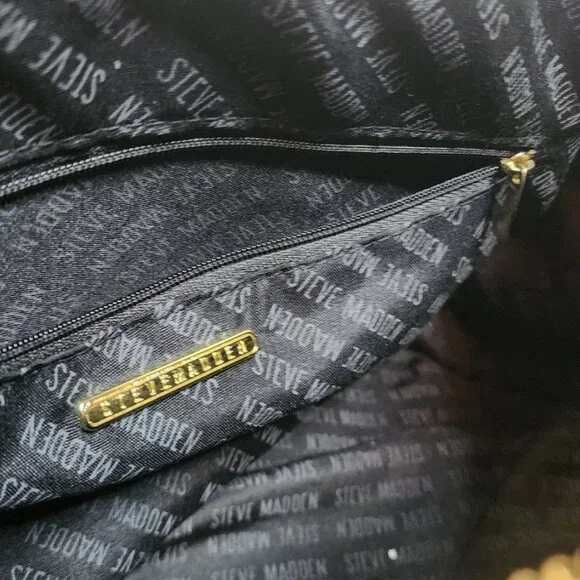 Steve Madden Tan/Brown Satchel Handbag - Picture 9 of 12